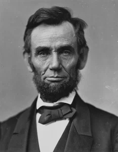 Abraham Lincoln an American lawyer, politician and statesman who served as the 16th president of the United States from 1861 until his assassination in 1865