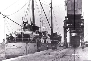 Israeli cargo vessel Bat Galim 1954