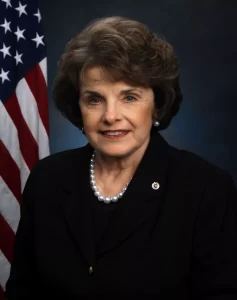 Diane Feinstein member of the United States Senate 2008