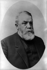 Dwight Lyman Moody (1837 – 1899), also known as D. L. Moody, an American evangelist and publisher