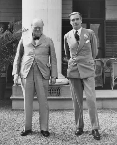 Winston Churchill and Anthony Eden 1943