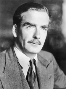 Robert Anthony Eden (1897 – 1977) was a British politician who served as Prime Minister of the United Kingdom and Leader of the Conservative Party from 1955 until his resignation in 1957