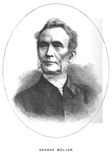 George Ferdinand Müller (September 1805-March 1898) was a Christian evangelist and the director of the Ashley Down orphanage in Bristol, England. He was one of the founders of the Plymouth Brethren movement