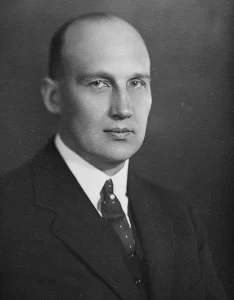 Ivar Kreuger (circa 1920) Swedish civil engineer, financier, entrepreneur and industrialist. He built a global match and financial empire.