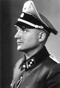 Klaus Barbie German operative of the SS during his military service 1935–1945