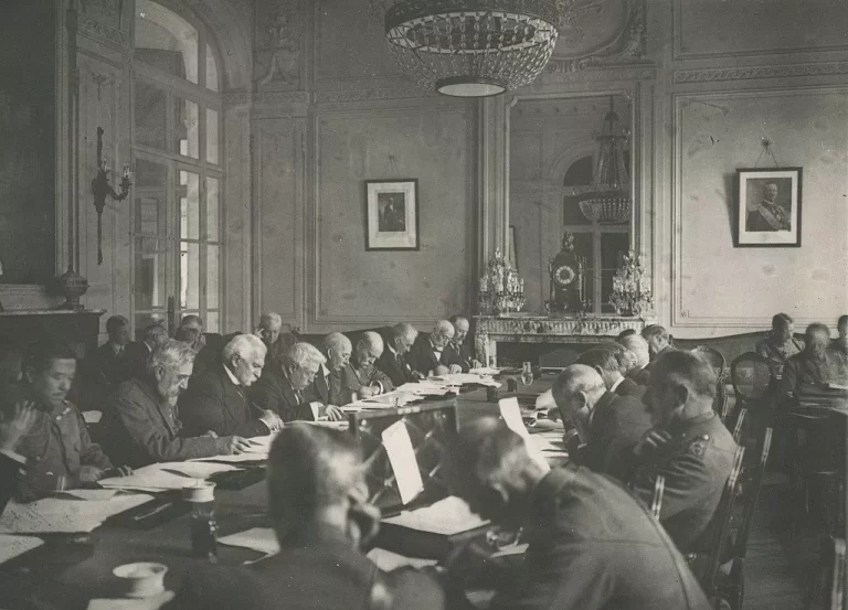 Negotiators for the Treaty of Versailles, 1919