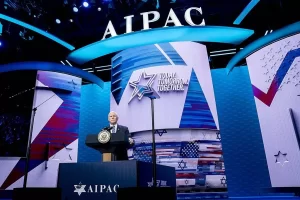 Vice President Mike Pence delivers remarks at the AIPAC Policy Conference Monday, March 2, 2020