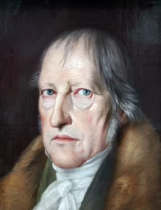 The Philosopher Georg Friedrich Wilhelm Hegel