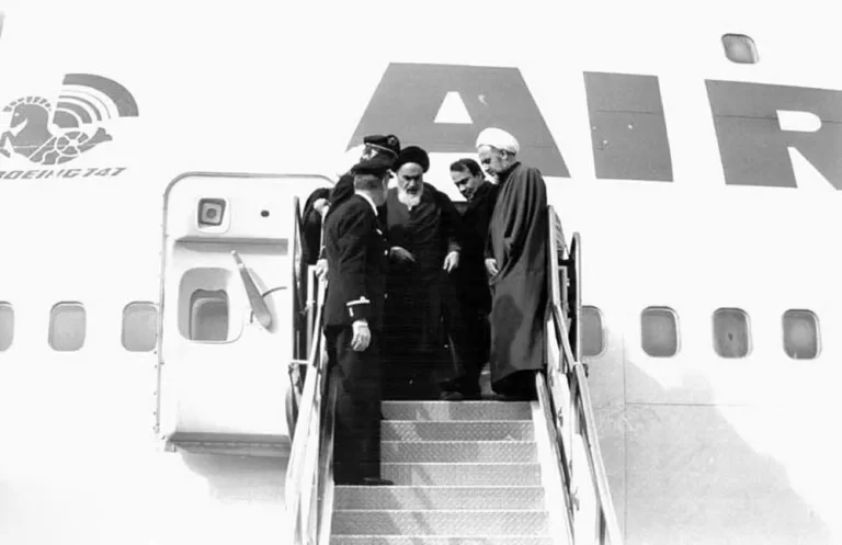 Ayatollah Ruhollah Khomeini's return to Iran on Air France Flight 4721 1 February 1979