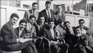 Saddam Hussein and the Ba'ath Party student cell, Cairo, in the period 1959-63