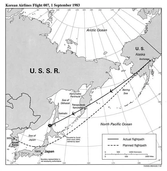 Flight Path KAL-007