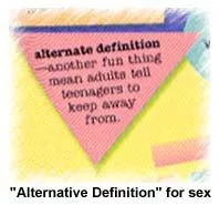 Alternative Definition for sex