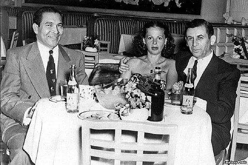 Fulgencio Batista, Meyers wife, and Meyer Lansky circa 1948