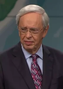 Christian minister, Dr. Charles Stanley, speaking in July 2020