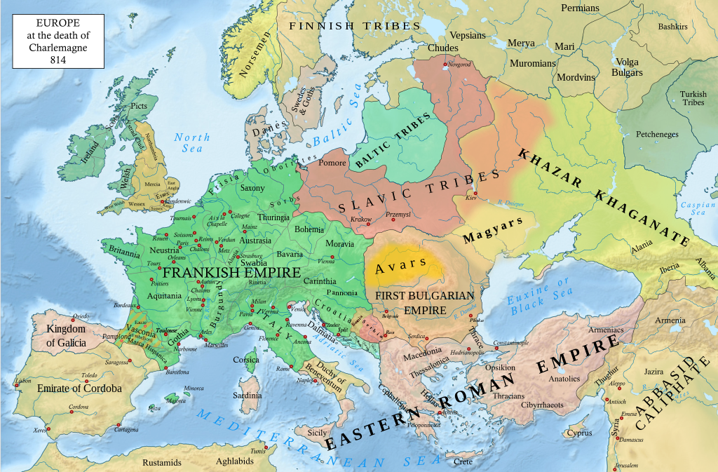 Eastern Roman Empire Circa 814.