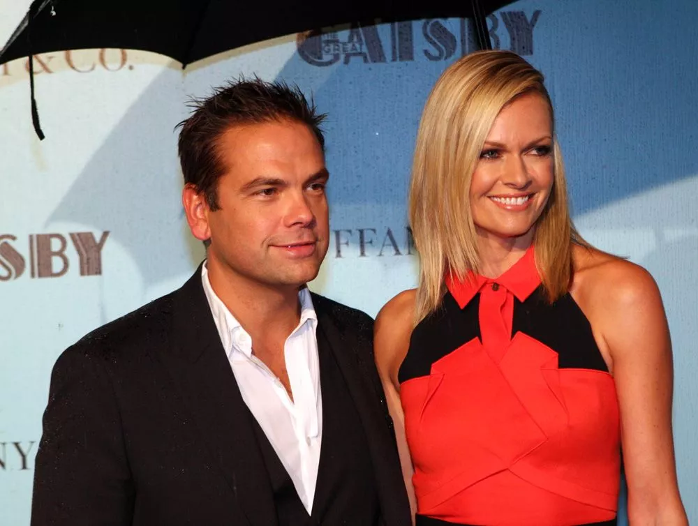 Lachlan Murdoch & w:Sarah Murdoch at The Great Gatsby premiere in Sydney, Australia - 22nd May 2013.