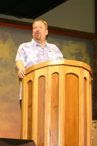 Pastor Rick Warren at Saddleback Church