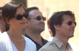 Katie Holmes and Tom Cruise in June 2009