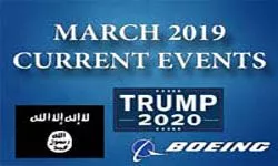 March 2019 Current Events