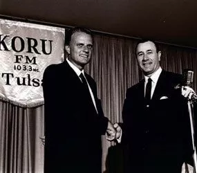 Oral Roberts and Billy Graham