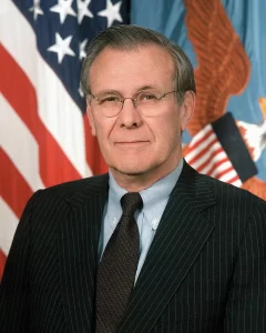 Secretary of Defense Donald Rumsfeld