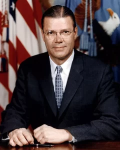 Former United States Secretary of Defense Robert McNamara