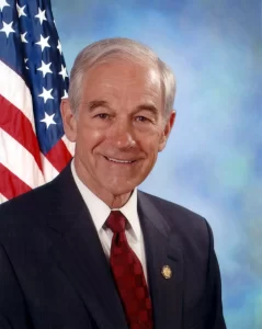 Ron Paul, member of the United States House of Representatives from Texas.