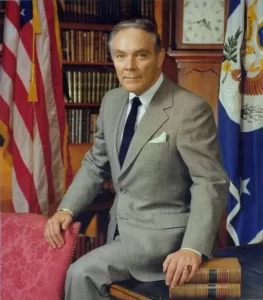 Alexander Haig secretary of state under president Ronald Reagan and White House chief of staff under presidents Richard Nixon and Gerald Ford