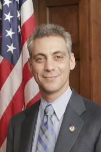 Rahm Emanuel, former White House Chief of Staff (2009-2010), former Mayor of Chicago (2011-2019)