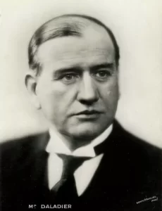 Édouard Daladier, photograph by Henri Manuel, 1930s