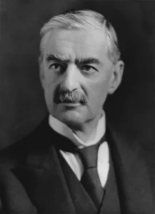 Neville Chamberlain in 1936