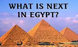 What is next in Egypt?