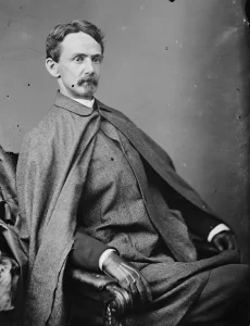 John James Ingalls Senator of Kansas (photographed March 12, 1873)