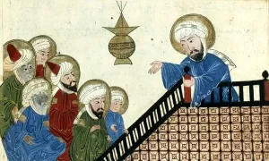 Muhammad prohibiting intercalation; 17th century Ottoman copy of an early 14th century (Ilkhanate period) manuscript of Northwestern Iran or northern Iraq (the "Edinburgh codex")