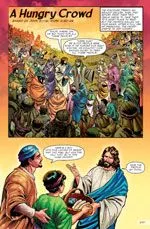 The Action Bible Prodigal Son Hungry Crowd