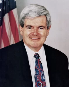 Former U.S. Congressman Newt Gingrich