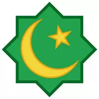 Muslim symbol star and moon