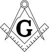 Masonic Square and Compass