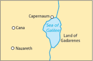 Map of Galilee